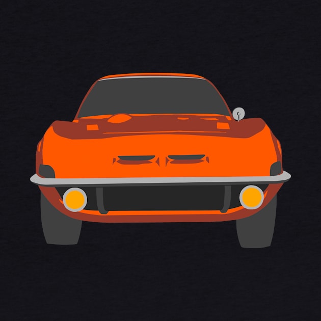 Opel GT Orange by AnxietyDog